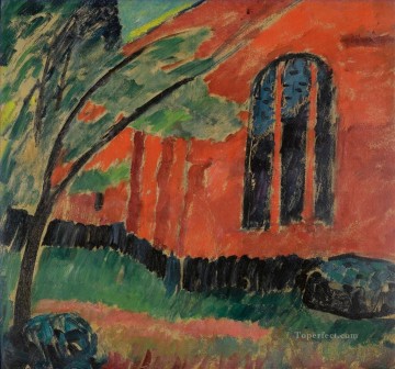 Abstract and Decorative Painting - KIRCHE IM PREROW CHURCH IN PREROW Alexej von Jawlensky Expressionism